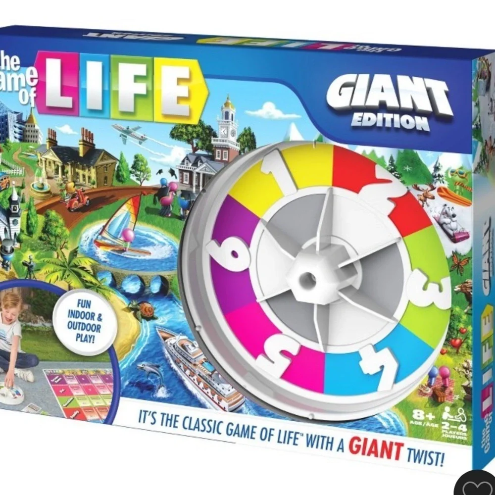 Hasbro The Game of Life Giant Edition - Multicolor